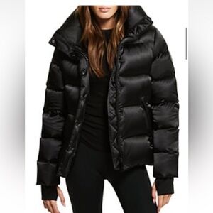 NEW! SAM Jacket Women's Puffer Premium Duck Down Black Puffer Jacket X Large